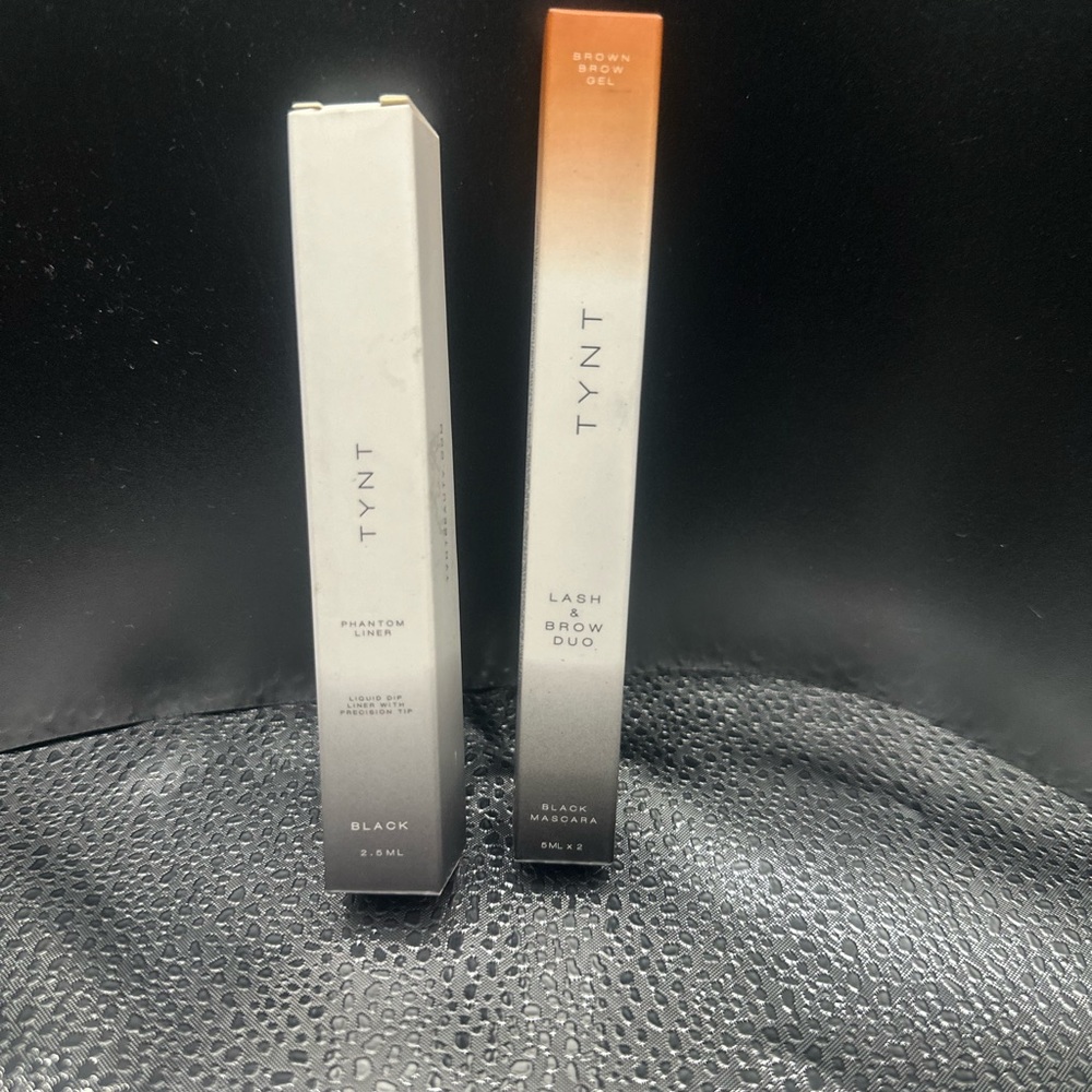 Black and Orange Brow Enhancer Makeup